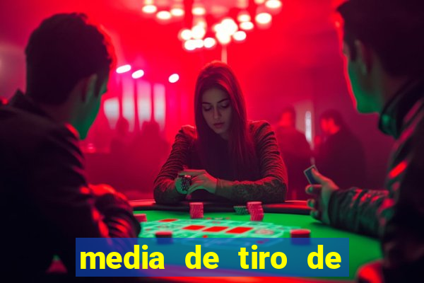 media de tiro de meta por jogo